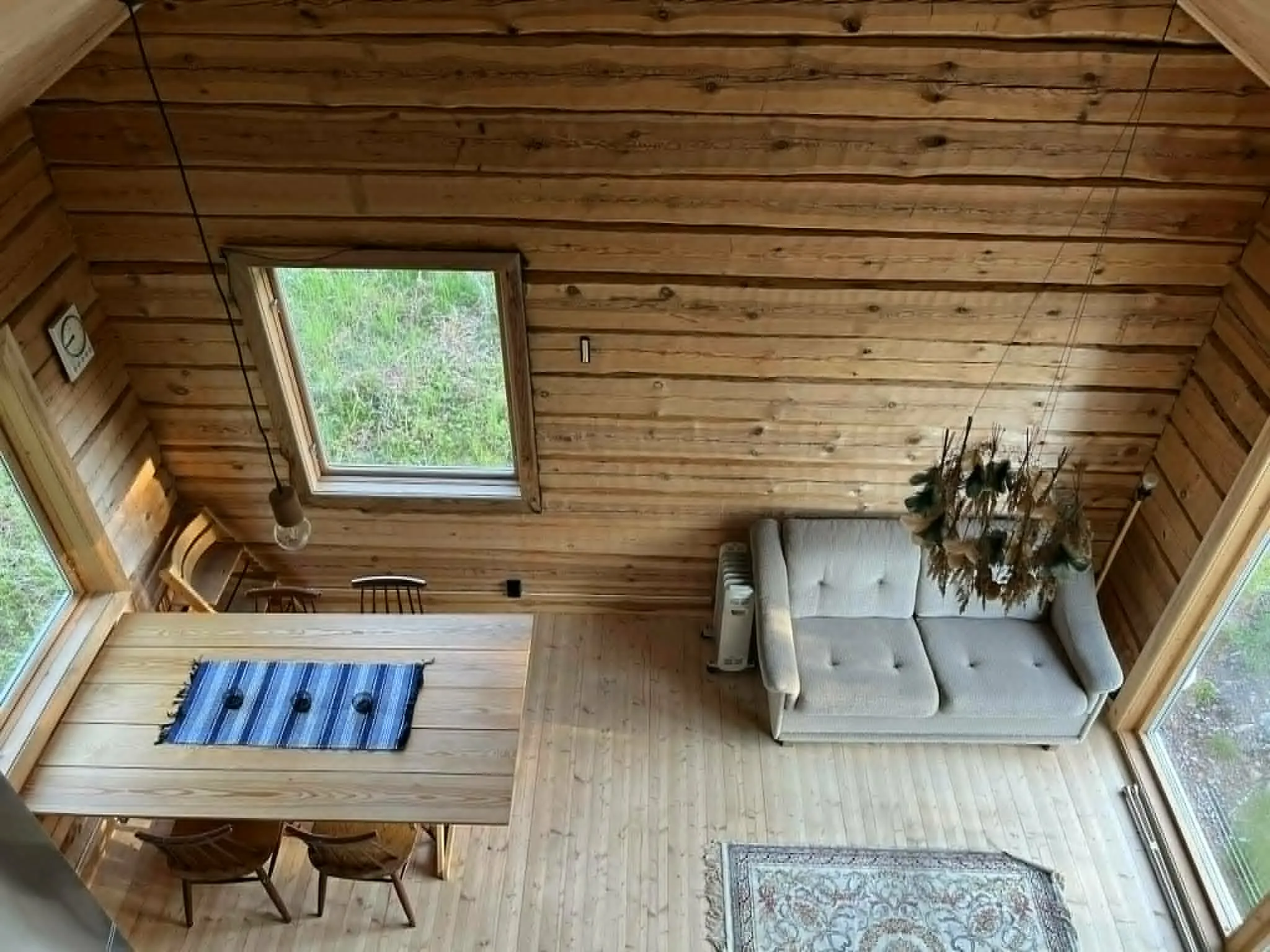 Gäststuga, inne