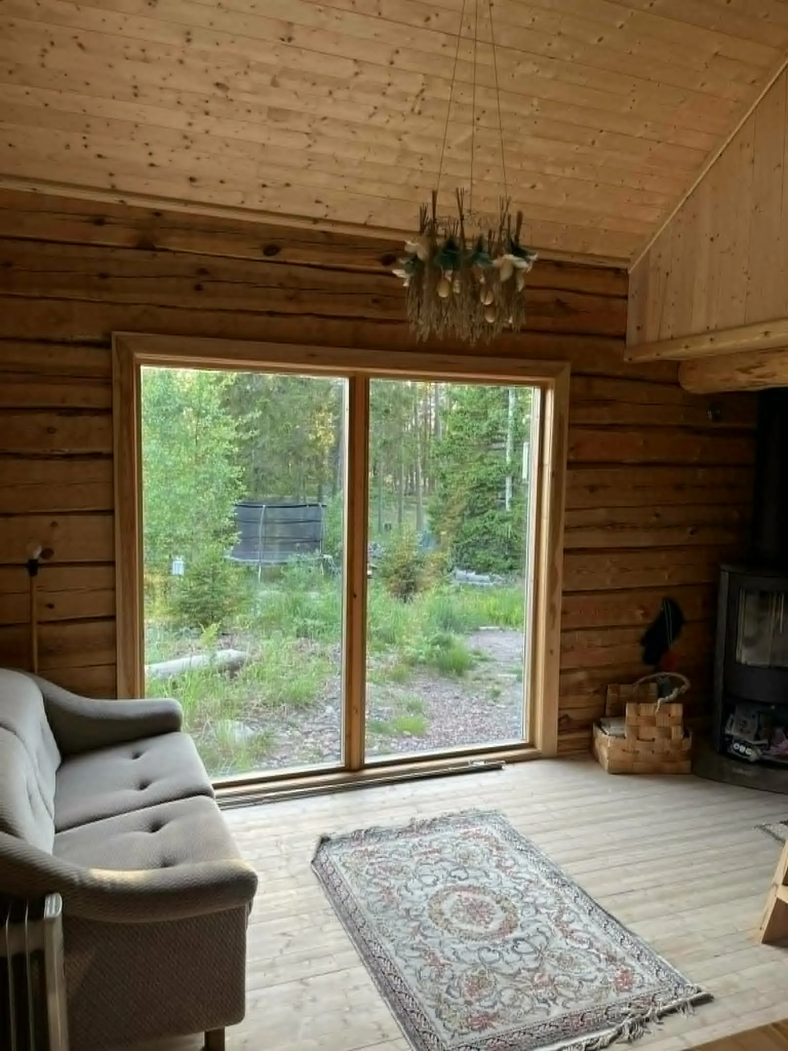 Gäststuga, inne